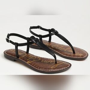 Sam Edelman Black and Brown Sandals